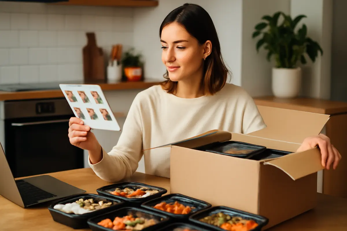 Menu settimanale a domicilio personalizzato: l’opzione che semplifica davvero la routine