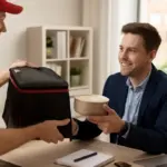 Consegna di pranzo in ufficio: trucchi per ricevere pasti sempre caldi e puntuali