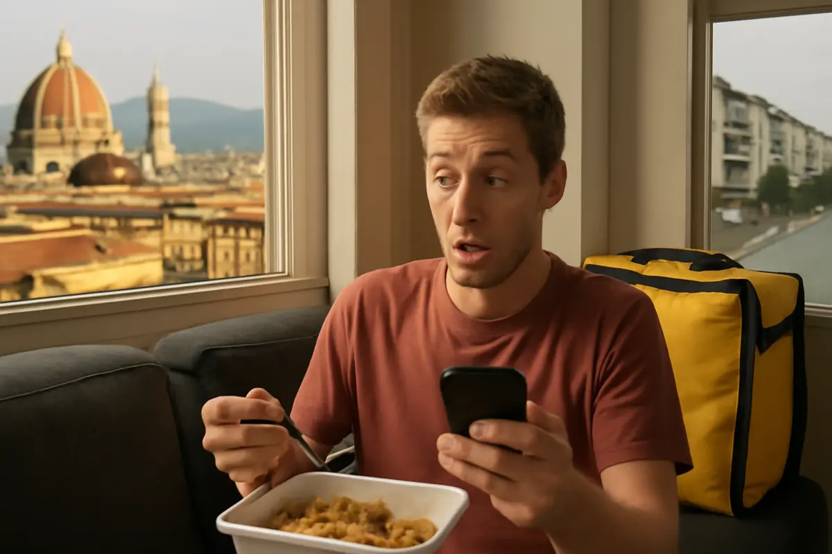 Come si differenziano le recensioni di delivery tra centro e periferia a Firenze? Il dato che sorprende chi ordina spesso