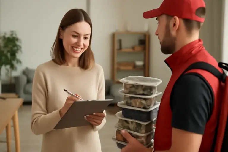 Come funziona la consegna programmata dei pasti? Scopri la gestione ideale per la settimana
