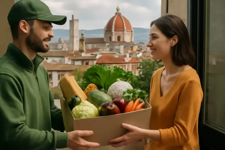 Cibo di stagione consegnato a casa: il trend eco-friendly che cambia le abitudini dei fiorentini