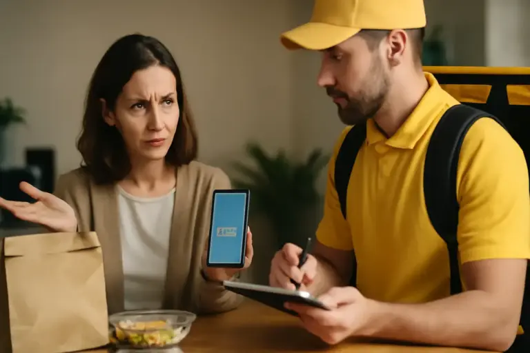 Come vengono gestiti i reclami nelle recensioni dei servizi di food delivery? Il meccanismo che tutela il cliente