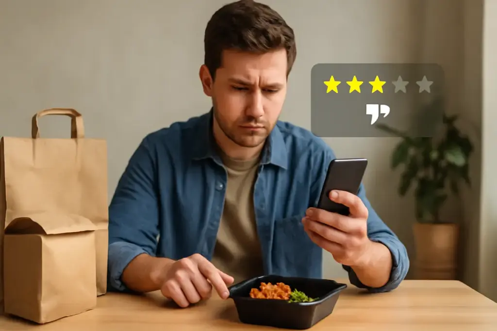 Recensioni sulle porzioni dei pasti consegnati: il dettaglio che incide sulla soddisfazione