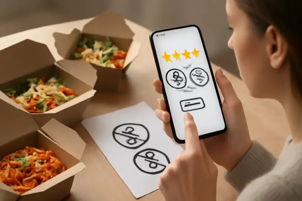 Feedback ricorrenti su allergie e intolleranze nei delivery: come usarli per scegliere senza rischi