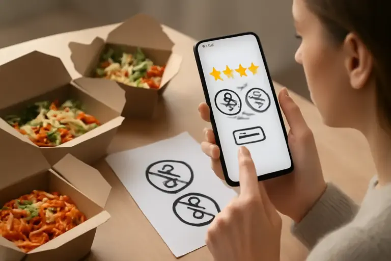 Feedback ricorrenti su allergie e intolleranze nei delivery: come usarli per scegliere senza rischi