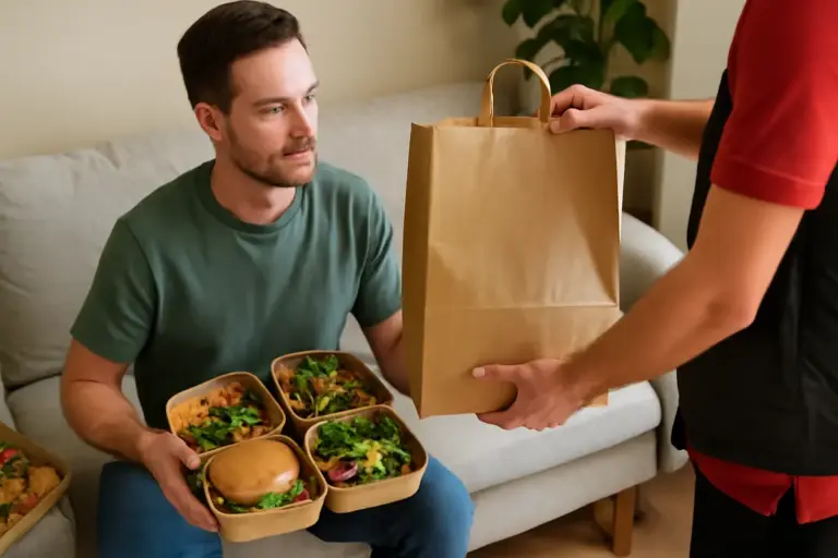 Opzioni plant-based tra i trend della consegna a domicilio: più scelta anche per i non vegani