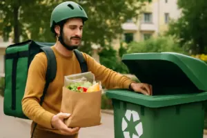 Consegna di cibo e zero sprechi: come i servizi più attenti aiutano anche l’ambiente